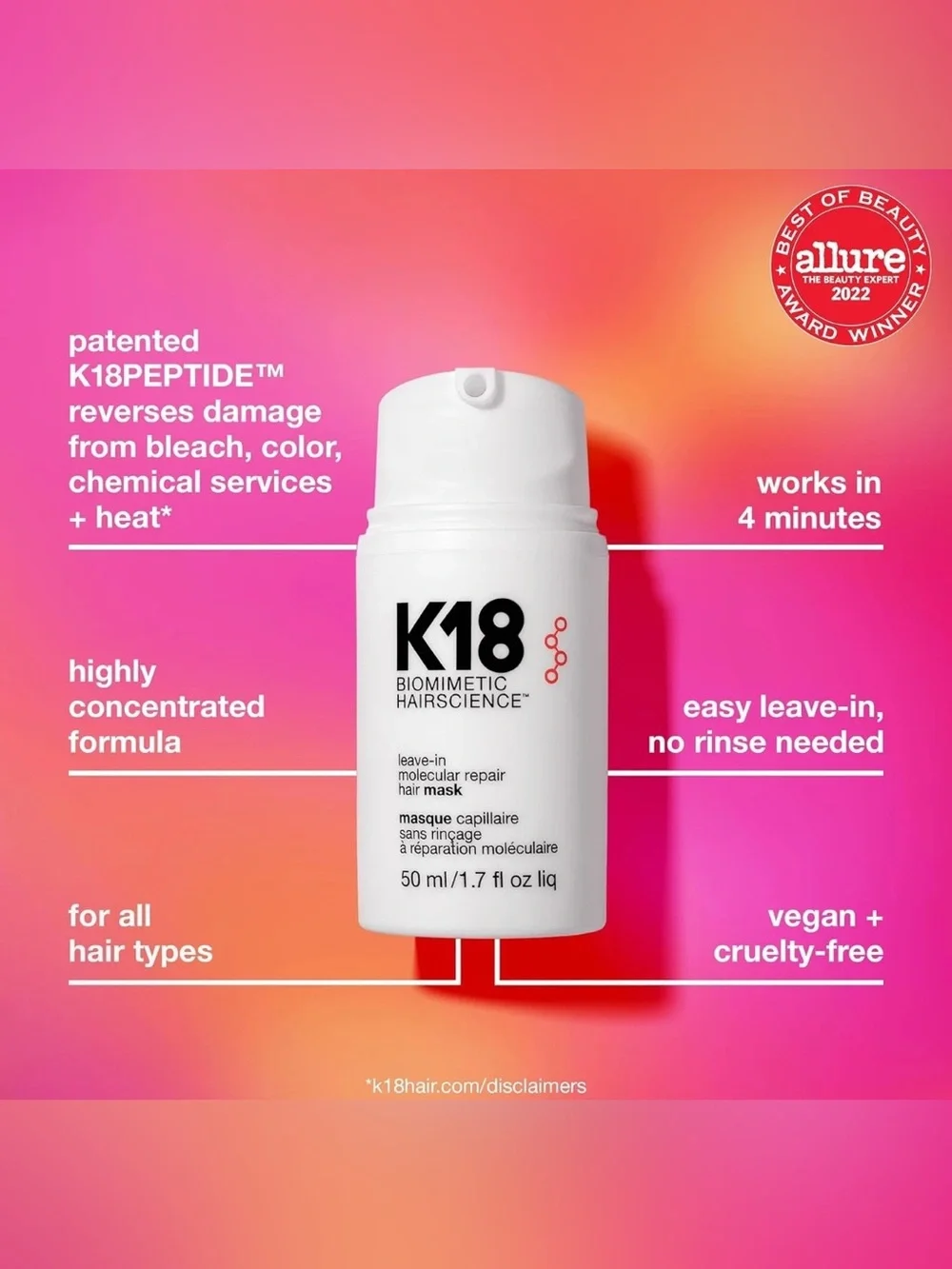 K18 leave molecular